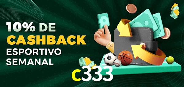 10% de bônus de cashback na c333